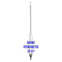 (G) Alcohol & Baumé Hydrometers