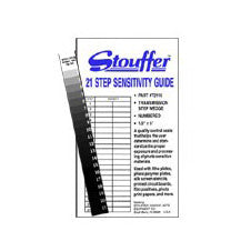 (E) Stouffer 21 Step Sensitivity Guide